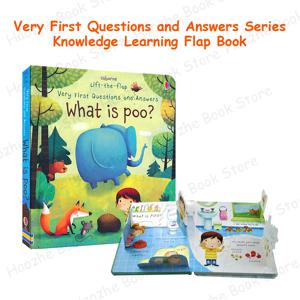 Poo Usborne 리프트 플랩 활동 영어 도서 몬테소리 지식 유치원 유치원 어린이 독서 학습