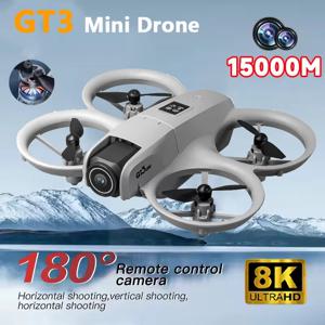 2025 GT3 드론 8K 전문가용 HD 광각 카메라 GPS WiFi FPV RC 드론 고도 유지 헬리콥터 접이식 쿼드콥터 어린이 장난감 선물