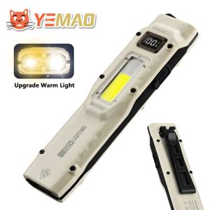 YEMAO M28 다기능 충전식 전술 EDC 손전등 휴대용 방수 야외 토치 캠핑 사냥 낚시용