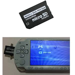 PSP 시리즈용 마이크로 SD SDHC TF-메모리 스틱 MS Pro Duo PSP 어댑터