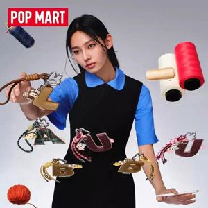 팝마트 더 몬스터스 핀 포 러브 시리즈 레터 펜던트 블라인드 박스 토이 카와이 애니메이션 액션 피규어 서프라이즈 미스터리 박스 인형