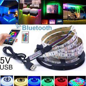 DC 5V USB LED 스트립 2835 백색/따뜻한 백색 LED 스트립 조명 TV 배경 조명 테이프 홈 데코 램프 1-5m LED 스트링 라이트