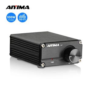 AIYIMA 100W 서브우퍼 증폭기 오디오 전력 증폭기 TPA3116 사운드 증폭기 패시브 스피커용 모노 홈 스피커 오디오 앰프