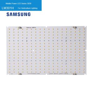 삼성 lm301h 양자 led 성장 보드 led 라이트 바 전체 스펙트럼 3000K 3500K 120w 240w 실내 성장 꽃을위한 전원 공급 장치