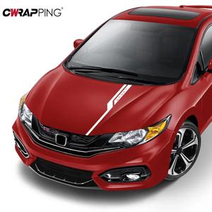 100cm 자동차 후드 보닛 데칼 범용 자동차 스티커 변색 없음 아우디 BMW 닛산 도요타 지프 현대 스포츠 자동차 장식 스티커
