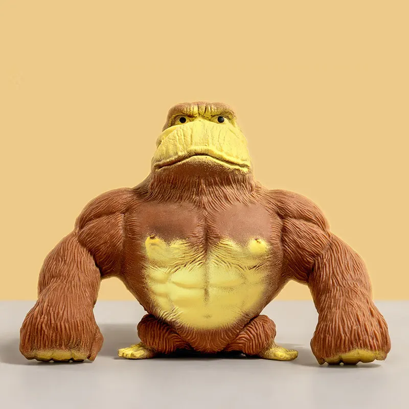 14cm Antistress 오랑우탄 Fidget 장난감 Squishy 탄성 원숭이 재미 있은 감압 고릴라 스트레스 릴리프 게임 성인을위한 장난감 어린이