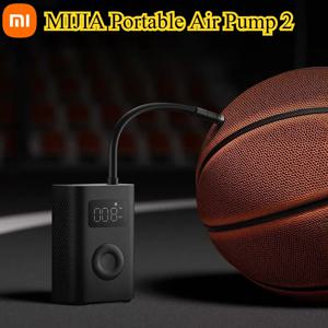 XIAOMI MIJIA 휴대용 공기 펌프 2 Mijia 전기 공기 압축기 2000mAh 5VType-C 자동차 용 다기능 팽창기