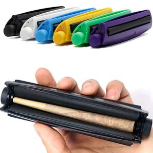 110mm 휴대용 수동 담배 담배 허브 롤러 콘 롤링 기계 손 만들기 롤링 도구 흡연 액세서리