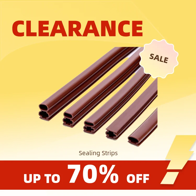 클리어런스_Big D Small D Z형 P형 EPDM 소음 차단 방진 방음 씰링 스트립 자동차 고무 씰_연속형