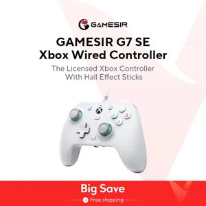 GameSir Xbox 게임 컨트롤러 유선 게임 패드, 홀 효과 스틱 포함, Xbox 시리즈 X, Xbox 시리즈 S, Xbox One용, G7 SE G7
