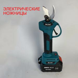 JAUHI 무선 전기 가지 치기 가위, 효율적인 과일 나무 분재 가지 치기 커터, 조경 도구, 18V, 30mm
