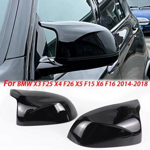 BMW F15 X5 F16 X6 F25 X3 F26 X4 2014 2015 2016 2017 2018 부품 스타일링 자동차 사이드 도어 백미러 사이드 미러 커버 캡 M 스타일