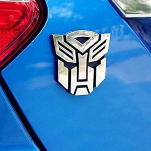 변압기 배지에 대한 새로운 3D 자동차 스티커 Decepticon 엠블럼 테일 데칼 Cool Autobots 로고 자동차 스타일링 오토바이 자동차 액세서리