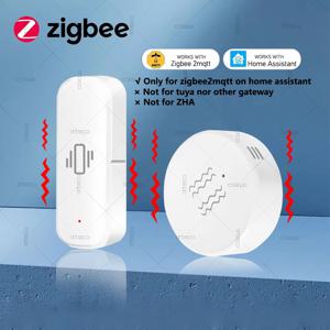 스마트 지그비 진동 센서 틸트 센서 홈 보안 자동화 모션 충격 알람 센서 지원 홈 어시스턴트 Zigbee2MQTT