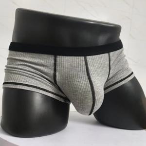 대형 가방 맞춤형 디자인 남성 속옷, 땀 흡수성, 얇고 통기성이 뛰어난 U 볼록 4 코너 남성 속옷