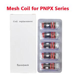 VOOPOO Drag S2/Drag X2에 적합한 5PCS Pnp-X Vape 메쉬 코일 0.15/0.2/0.3ohm 교체 코일
