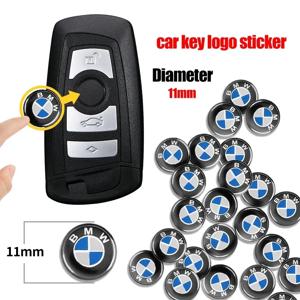 새로운 11/14mm 자동차 리모컨 키 스티커 배지 엠블럼 자동차 액세서리 BMW E90 E34 E36 E39 E53 E60 F10 F30 F15 G05 F16 G06 G07 용