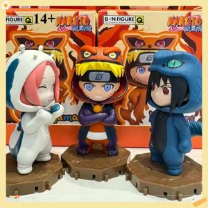 나루토 Bnfigureq Pajamars 시리즈 블라인드 박스 액션 피규어 모델 사스케 카카시 의상 디자인 장식 선물 장난감