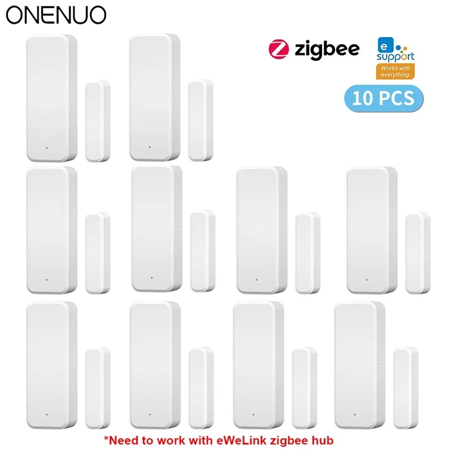 ZigBee 도어 윈도우 센서 eWeLink APP 스마트 홈 보안 보호 도어 Alexa Google Yandex Alice 용 개방형 폐쇄 감지기
