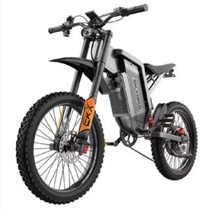 EKXBIKE X21 Max 3000W 60V 30AH 전기 산악 자전거 19*2 인치 85 km/h MTB 타이어 90km 주행 거리 유압식 충격 흡수 장치