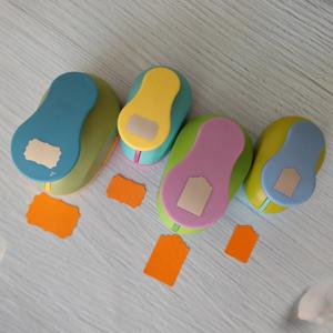 Kawaii 학생 구멍 펀치 DIY 수제 커터 카드 공예 인쇄 펀처 태그 스퀘어 펀처 11mm 18mm 33mm 43mm 69mm 72mm