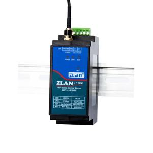 Din-Rail RS485-WiFi 직렬 장치 TCP 서버 변환기 7110M 지원 Modbus RTU MQTT JSON