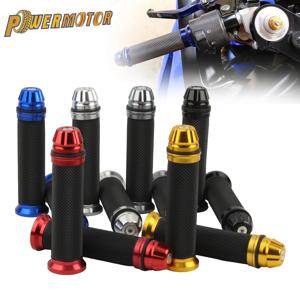 7/8 인치 22mm 오토바이 그립 핸드 그립 핸들 바 핸들 그립 Aprilia Victory Honda 스즈키 가와사키 야마하 BMW Ducati