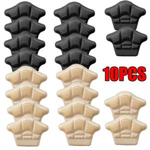 운동화 용 10Pcs 피트 패드 발 뒤꿈치 보호대 스티커 컴포트 실리콘 미끄럼 방지 신발 패드 발 통증 완화제 신발 삽입물
