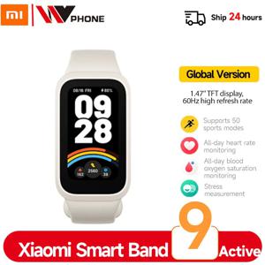 글로벌 버전 Xiaomi 스마트 밴드 9 액티브 1.47인치 TFT 디스플레이 Xiaomi Band 9 액티브 Mi Band 9 액티브 최대 18일 배터리 수명