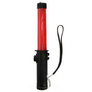 30CM 휴대용 LED 신호등 배턴 콘서트 라이트 스틱 사이드 클립 디자인 교통 지팡이 경고 램프
