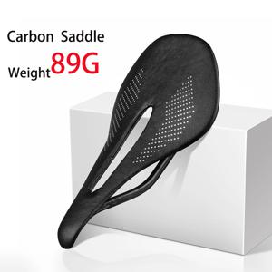 ELITAONE MTB 탄소 안장 슈퍼 라이트 89g 도로 자전거 안장 240x143/155mm UD 베어 탄소 마감 자전거 좌석