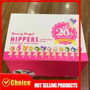 12Pcs Sonny Angel 20 주년 블라인드 박스 귀여운 애니메이션 피규어 Collectible Dolls 여자를위한 생일 선물 여자 어린이 Kawaii