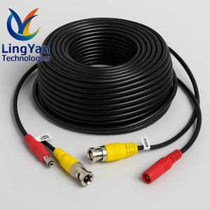 5-50M BNC + DC 2-in-1 CCTV 케이블 |   AHD DVR 보안 감시 카메라 시스템용 동축 비디오 전원 케이블