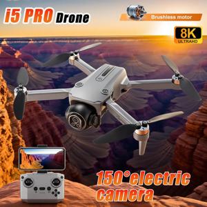 2025년형 신형 i5PRO 드론 8K HD 전문가용 360 °   카메라 사진 브러시리스 모터 장애물 회피 접이식 쿼드콥터 장난감