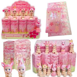 새로운 S 엔젤 벚꽃 시리즈 블라인드 박스 장난감 사전 판매 Hanami Edition Collectible Mini Figure 데스크탑 장식 어린이 생일 선물