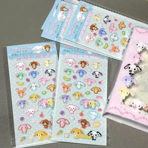 Sanrio Kawaii Sugarbunnies Bonbonribbin 3D 만화 귀여운 버블 스티커 장식 핸드 계정 학생 스티커 크리 에이 티브 선물