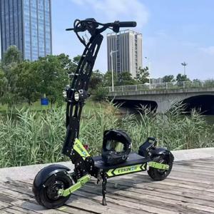 NFC 제어 60V 6000W 전동 스쿠터 듀얼 모터 고속 11인치 도로 타이어 30Ah 40Ah 듀얼트론 X 리미티드 성인용 전동 스쿠터
