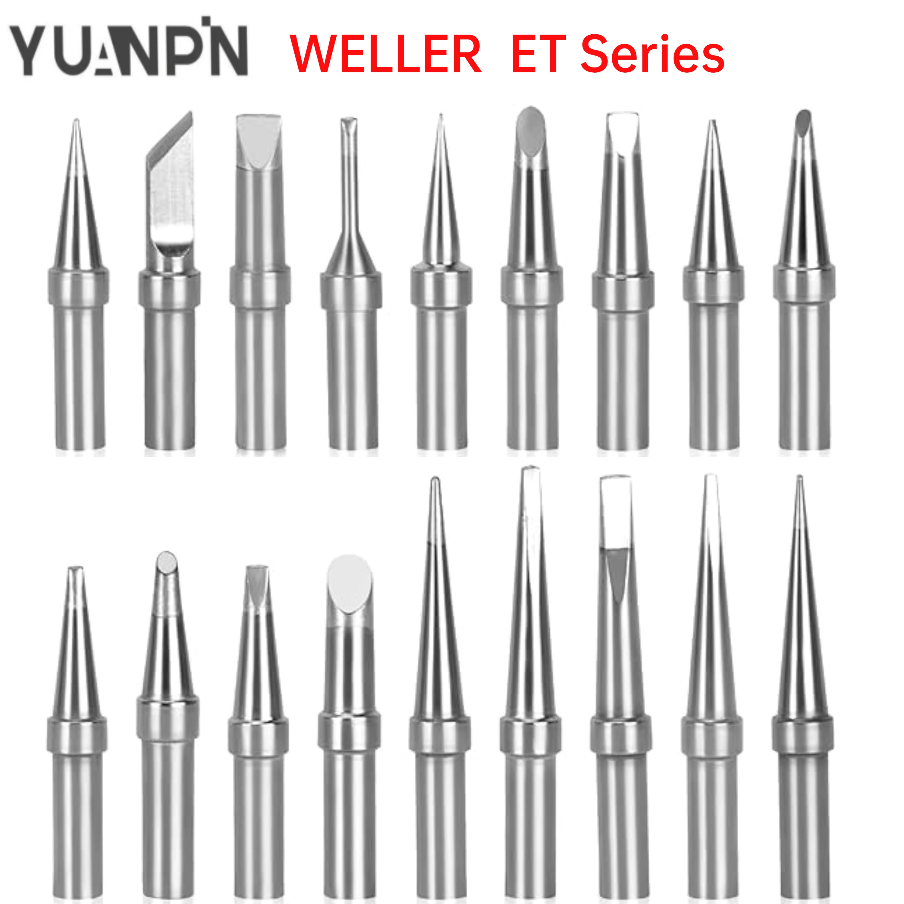Weller ET 납땜 인두 팁 ETP ETS ETR ETKN 교체 Weller 납땜 팁 Weller WESD51 WES51 WE1010 PES51 수리 도구