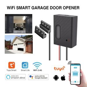 스마트 차고 문 오프너 DC5V 휴대 전화 원격 Tuya 스마트 라이프 App 컨트롤러 지원 Alexa & Google Assistant 허브 필요 없음