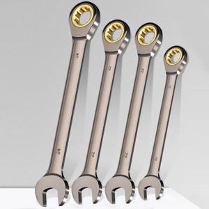 1Pc 범용 Torx 렌치 조정 가능한 토크 6-25mm 자전거 오토바이 자동차 수리 도구에 대 한 래칫 스패너 기계 도구