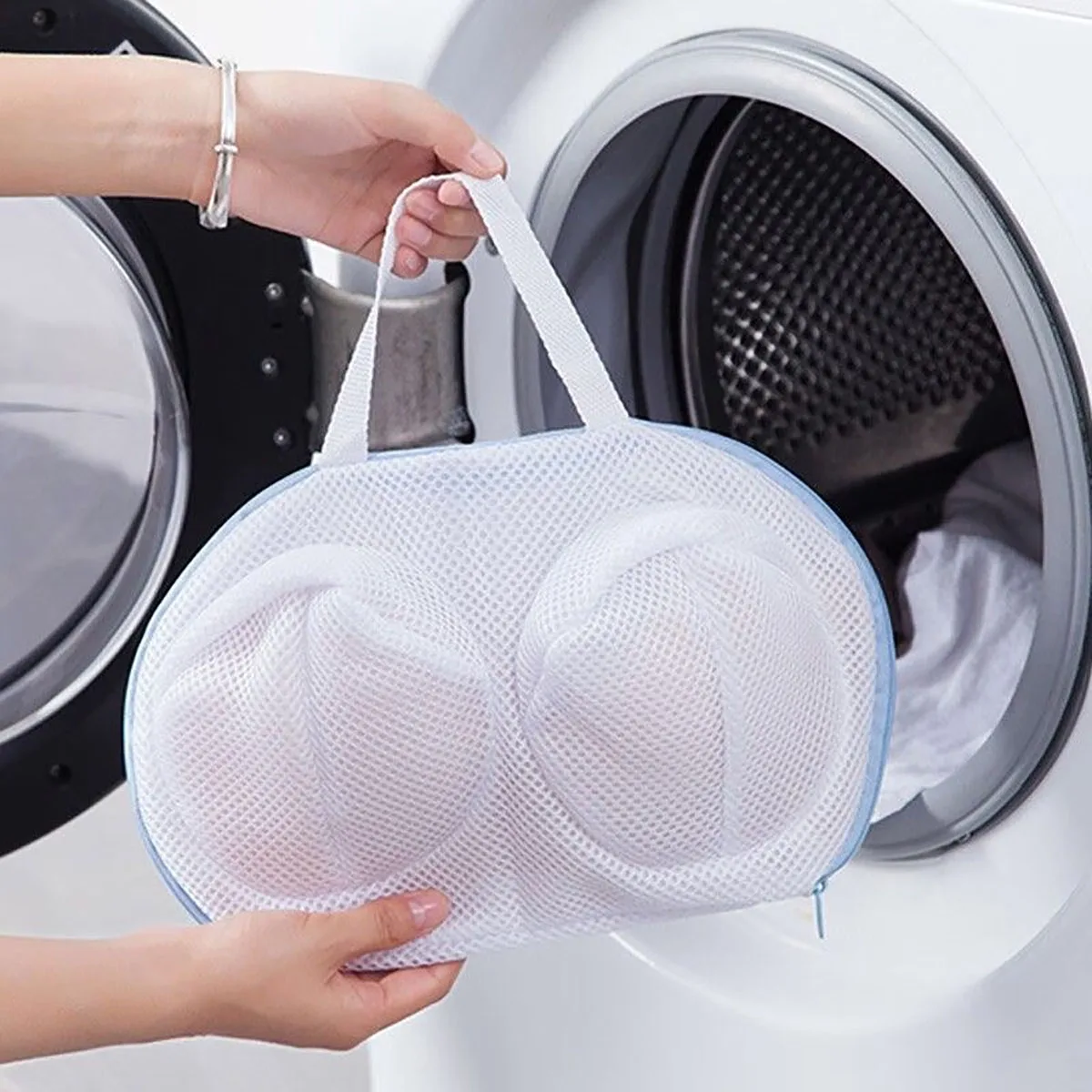 1PC 브래지어 세탁 가방 속옷 워시 패키지 브래지어 클린 파우치 안티 변형 메쉬 포켓 세탁기 전용