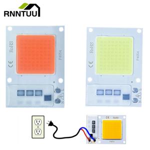LED 성장 COB 조명 칩, 전체 스펙트럼 AC 220V/110V 10W 20W 30W 꽃 묘목 성장을 위한 드라이버 필요 없음 식물 조명