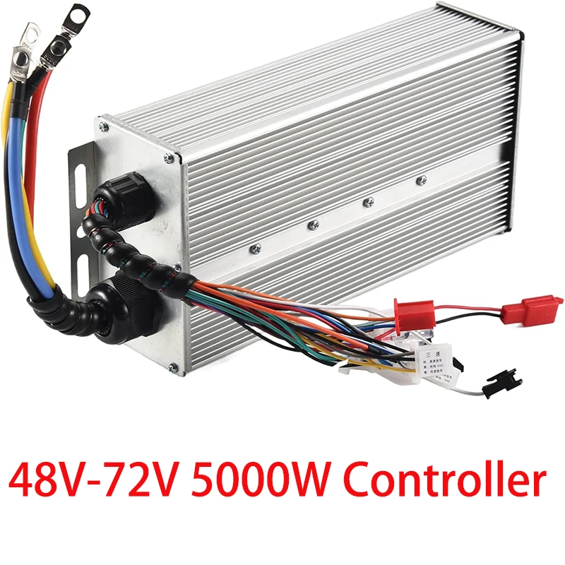 36V 48V 72V 84V 2000W 3000W 5000W 80A 전기 자전거 컨트롤러 전자 스쿠터 오토바이 용 브러시리스 모터 세발 자전거 컨트롤러