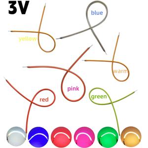 3V 플렉시블 LED 필라멘트 에디슨 전구 DIY 액세서리 다이오드 60mm 80mm 95mm 125mm 185mm 200mm 300mm 450mm COB LED 테이프 데코