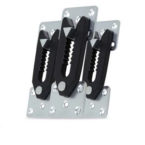 2pcs 가구 힌지 소파 커넥터 Hasp 악어 클립 조인트 스냅 링크 단면 소파 연결 패스너 금속 액세서리