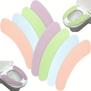 어린이 및 성인용 욕실 워머 변기 시트 커버 패드, 세탁 및 재사용 가능 변기 시트 쿠션 패드, 변기 시트 워머 커버