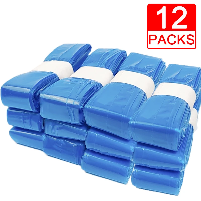 12 PCS 리필 가방 Angelcare 쓰레기통 교체 라이너 용 아기 기저귀 쓰레기 봉투 Sangenic Tommee Tippee 용 쓰레기 봉투