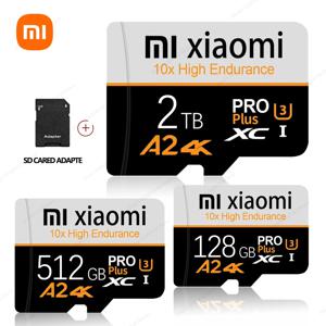 샤오미 2TB 1TB SD 메모리 카드 Class10 A2 울트라 마이크로 카드 SD 카드 256GB 512GB 카메라 디지털 기기용 메모리 카드 128GB