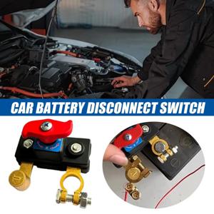 12V 24V 듀얼 전압 배터리 마스터 차단 스위치 아연 합금 구조 음극 절연 도구 무료 노브 PCB 디자인