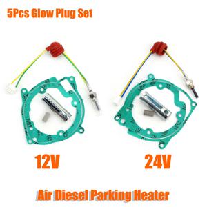 에어 디젤 히터 12V / 24V 세라믹 글로우 플러그 버너 송풍기 Webasto Eberspacher 3-8kw 자동차 트럭 밴 보트 용 가스켓 스트레이너